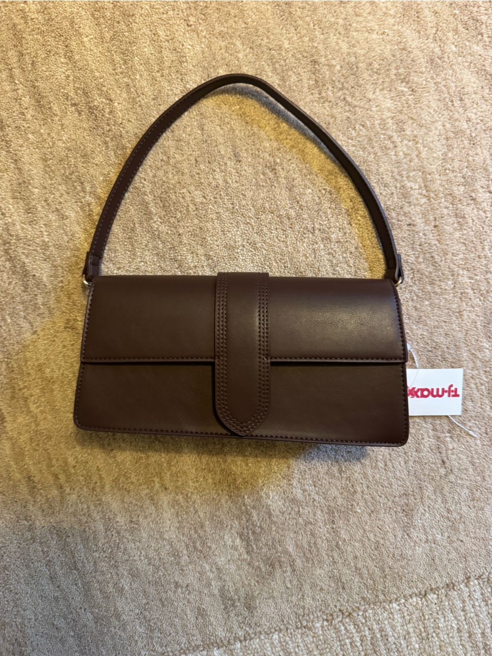 T.J.Maxx Brown Leather shoulder bag